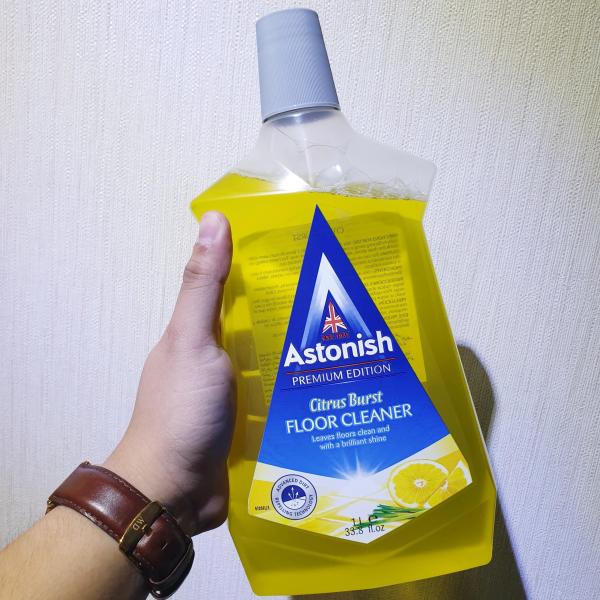 Nước lau sàn khử mùi hương Chanh - Astonish C6100 - 1 lít