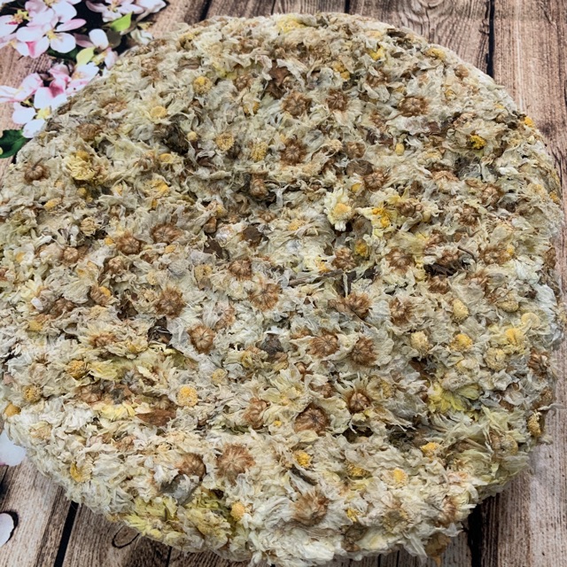 Bông cúc ép bánh 100gr dùng nấu sâm thơm ngon