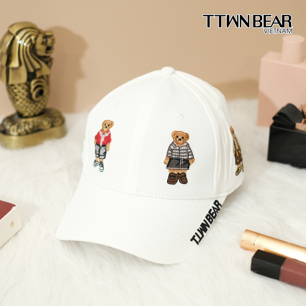 Mũ nón ttwn bear cao cấp hình gấu chính hãng - mz008