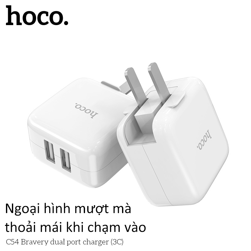 Củ sạc Nhanh Fast Charging -2 Cổng USB 2A