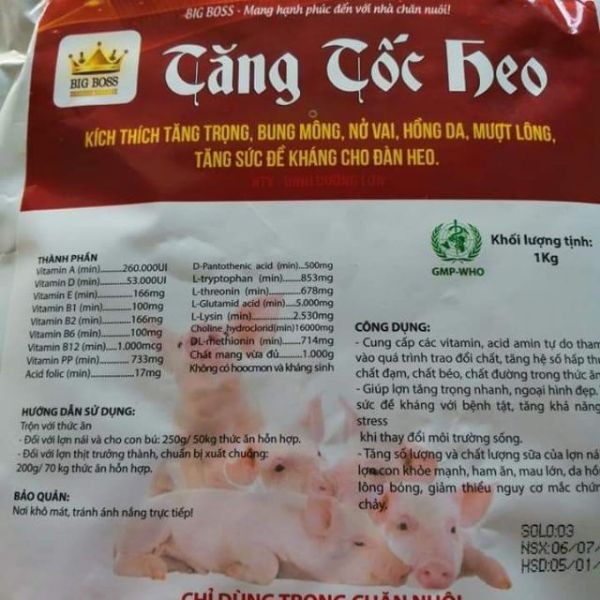 Tăng Tốc Heo 1Kg - 255