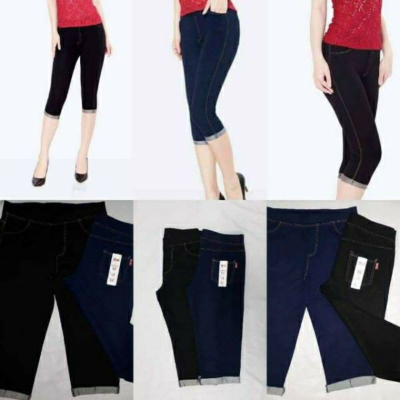 Quần Legging Ngố Lửng Giả Bò Chính Hãng Giá Tốt