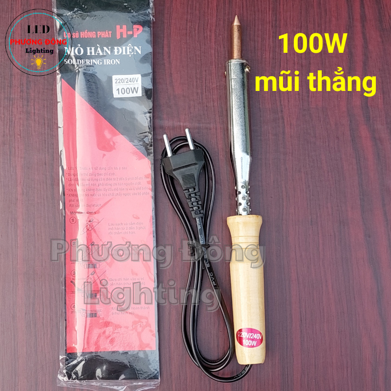 Mỏ hàn Cán gỗ 40W - 60W - 80W - 100W