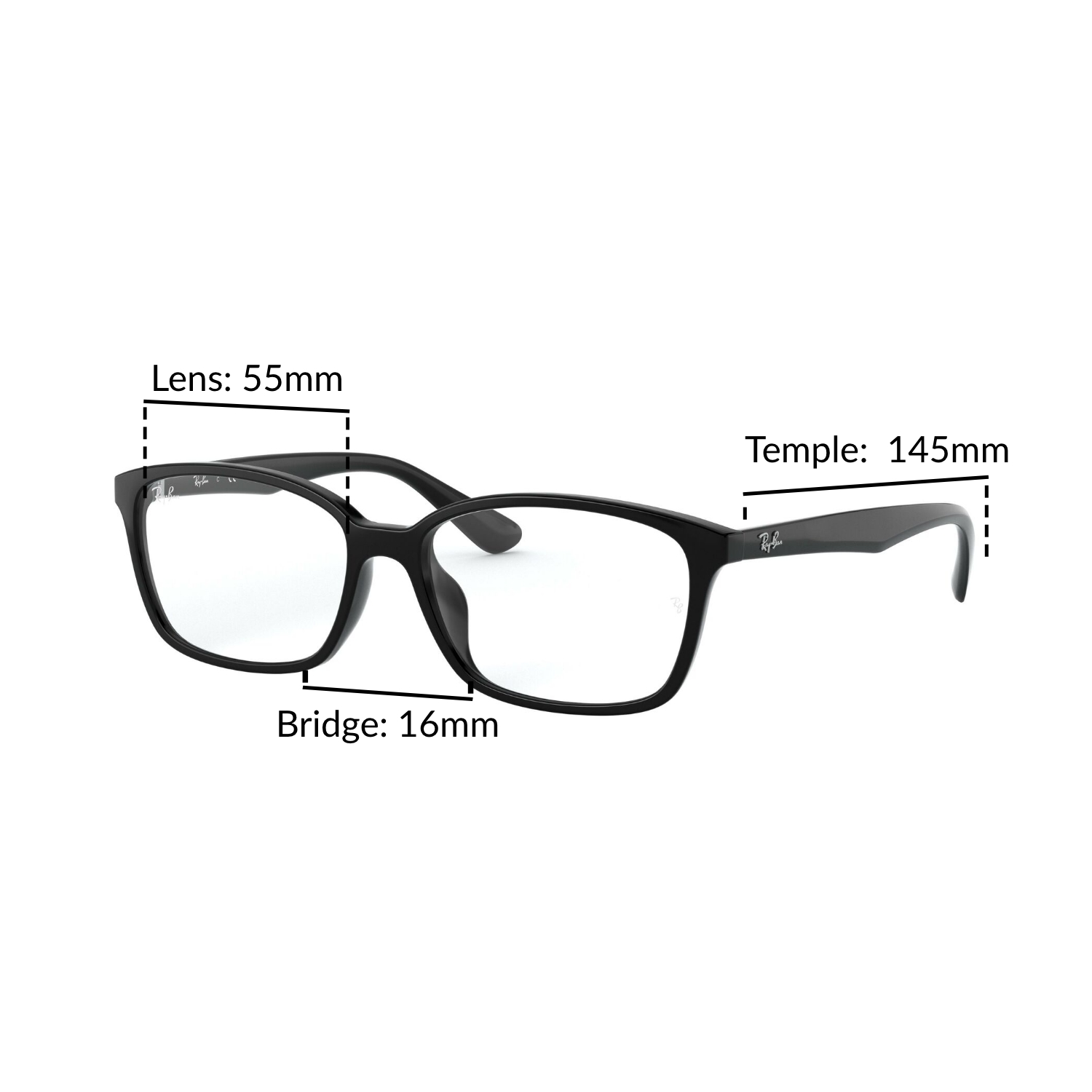 Mắt Kính Ray-Ban - RX7094D 2000 - Kính thường Size 55