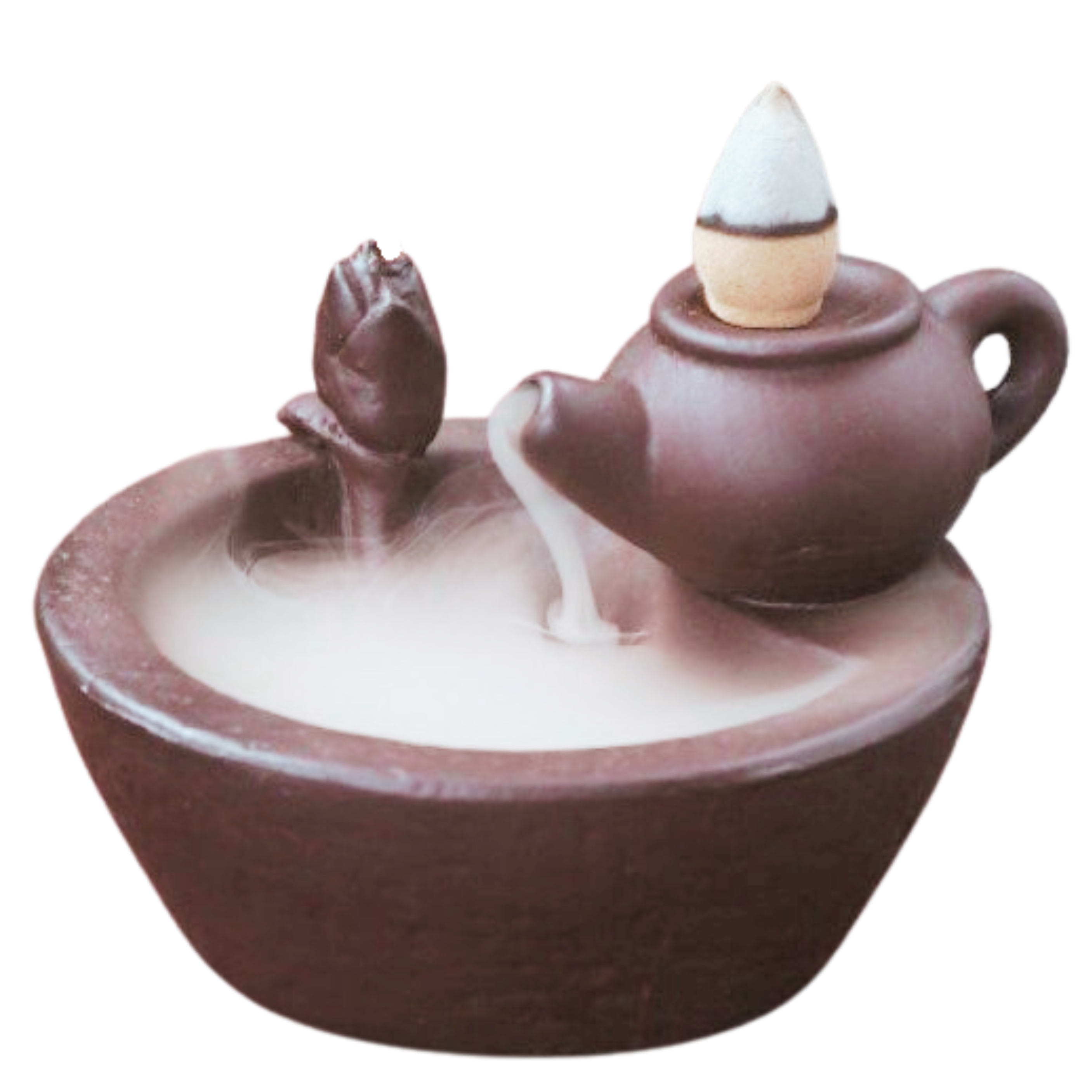 Thác khói đốt trầm - lư xông trầm