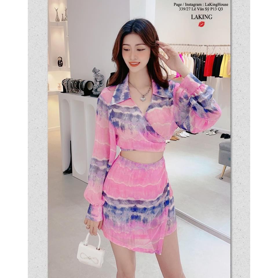 Rập giấy a0 mã 1327 set váy áo