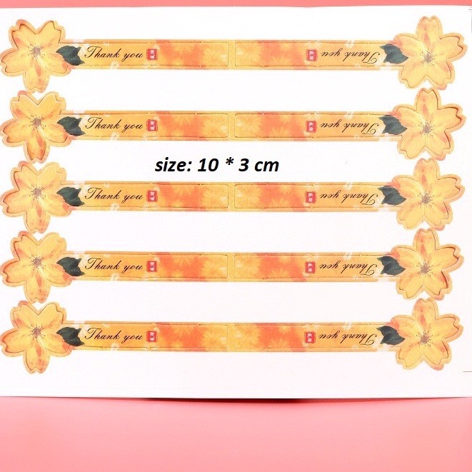 Tem dán hộp bánh trung thu_size : 10*3cm (25tem/5 Tờ)