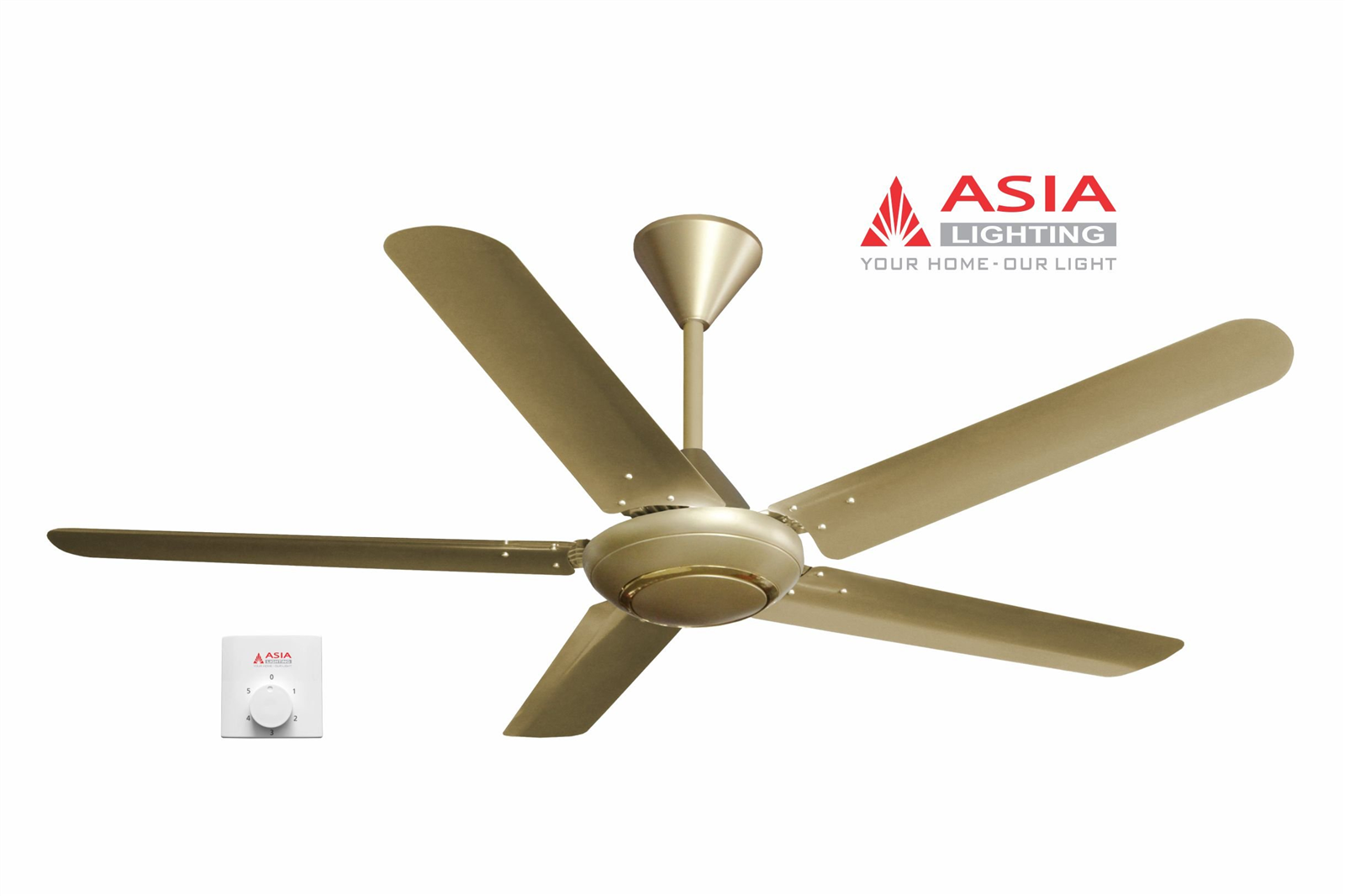 Quạt trần 5 cánh asia qt06