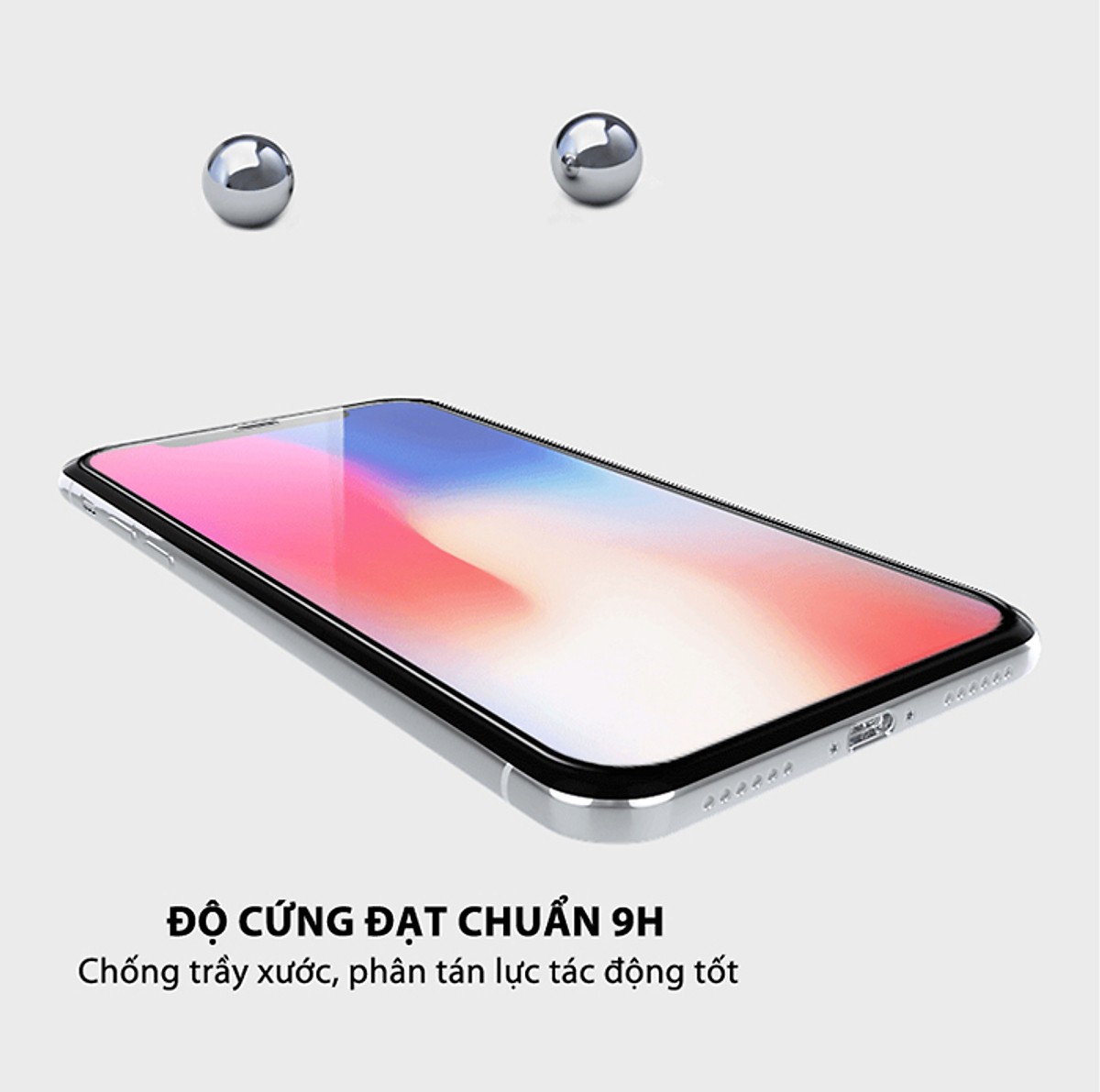 Dán cường lực iPhone 11 Pro Max Full 3D MIPOW KING BULL