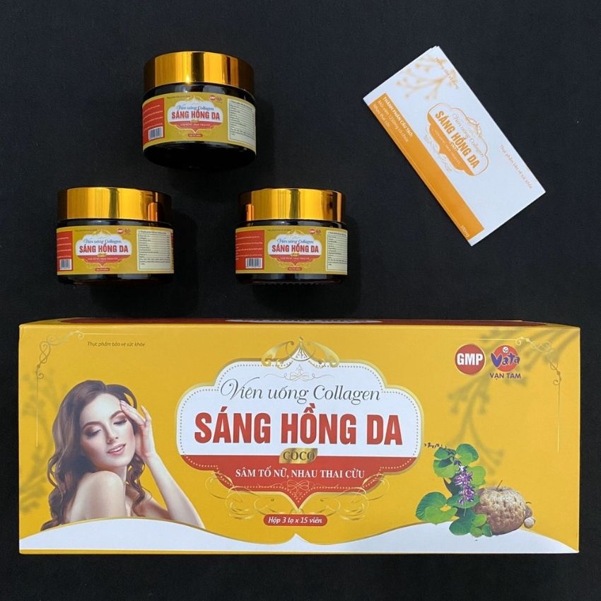 Viên uống colagen SÁNG HỒNG DA