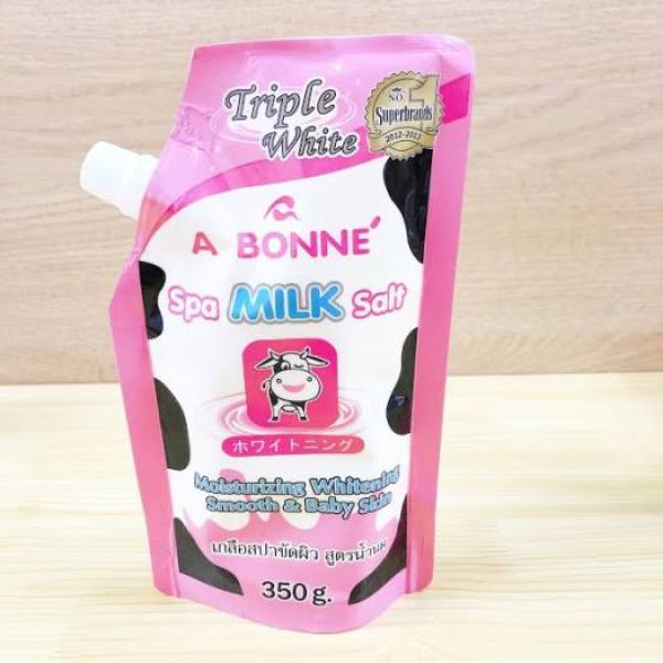 Muối tắm tẩy tế bào chết thái lan a bonne spa milk salt 350g – hiệu quả trắng da khỏe bất ngờ