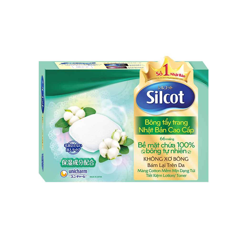 GIFT - Bông tẩy trang Silcot 66 miếng/hộp