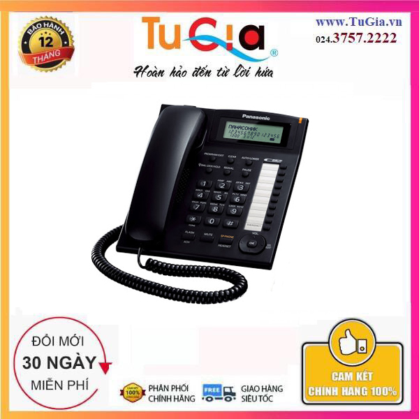 Điện thoại bàn Panasonic KX - TS880MX( Đen)
