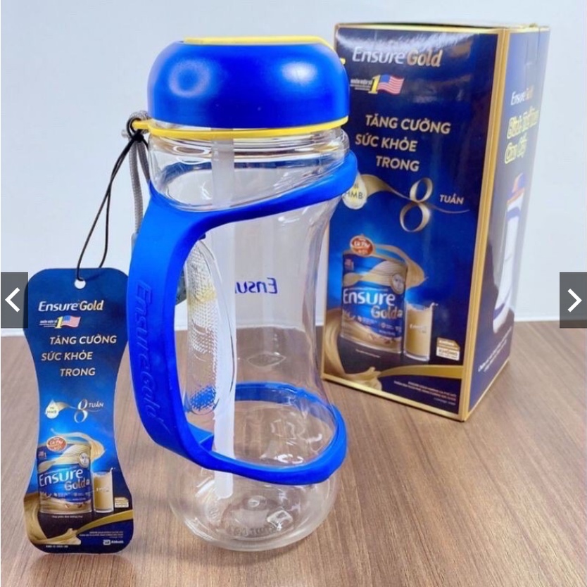 [HCM XẢ KHO][FREESHIP] Bình Nước Thể Thao Ensure 600ml Cao Cấp - HKM Ensure