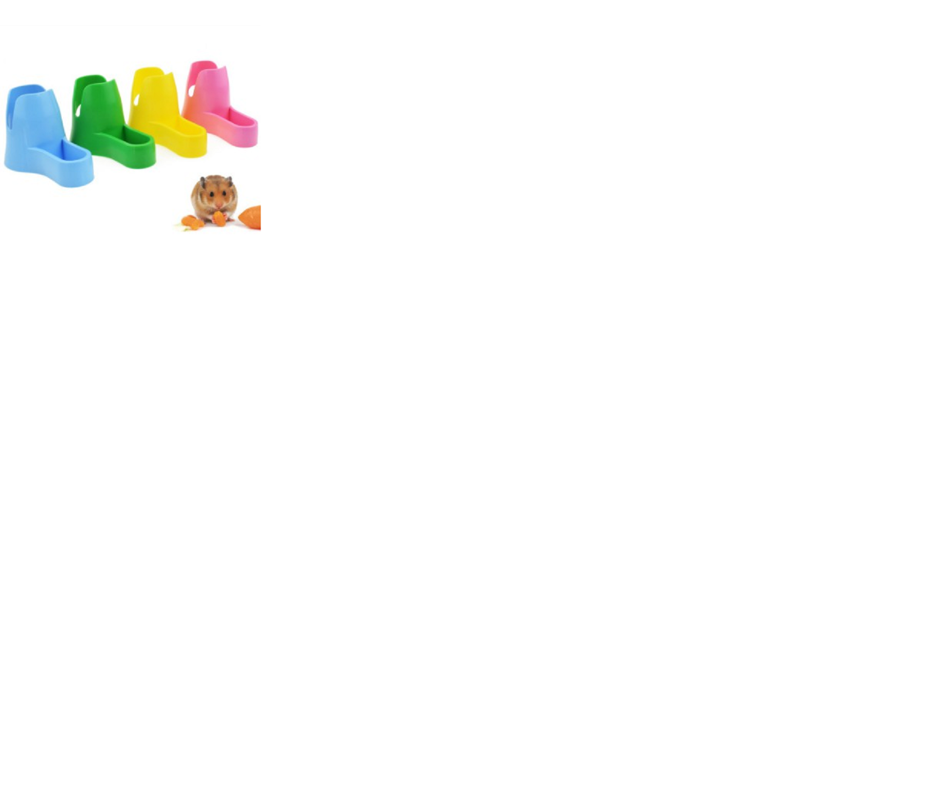 Đế bình nước kiêm bát ăn cho hamster