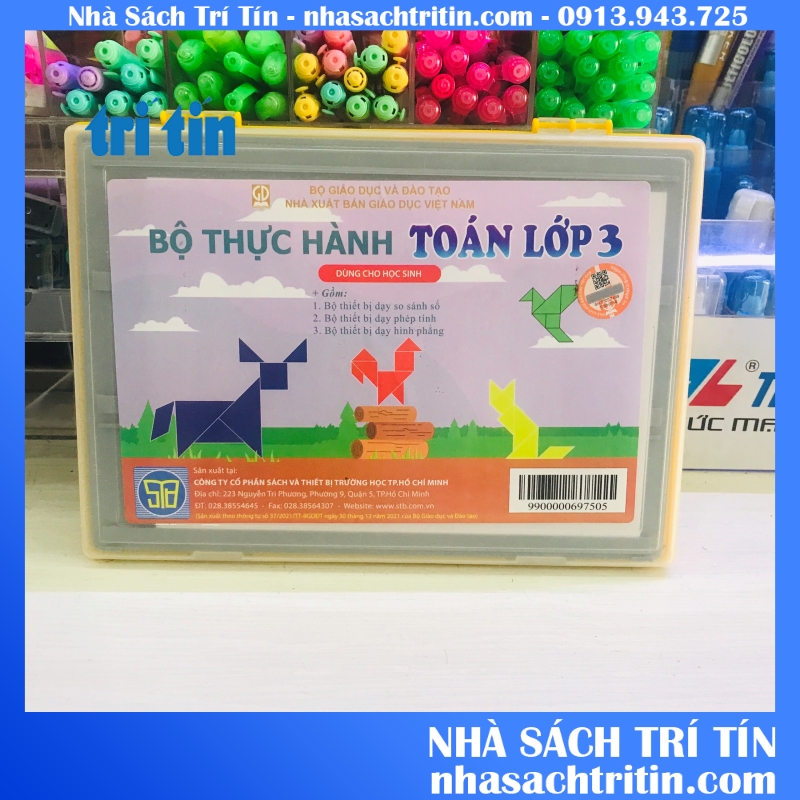 [HCM]Bộ thiết bị thực hành môn toán lớp 3