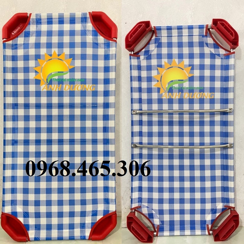 [HCM]Giường lưới cho bé mầm non dài 1m2