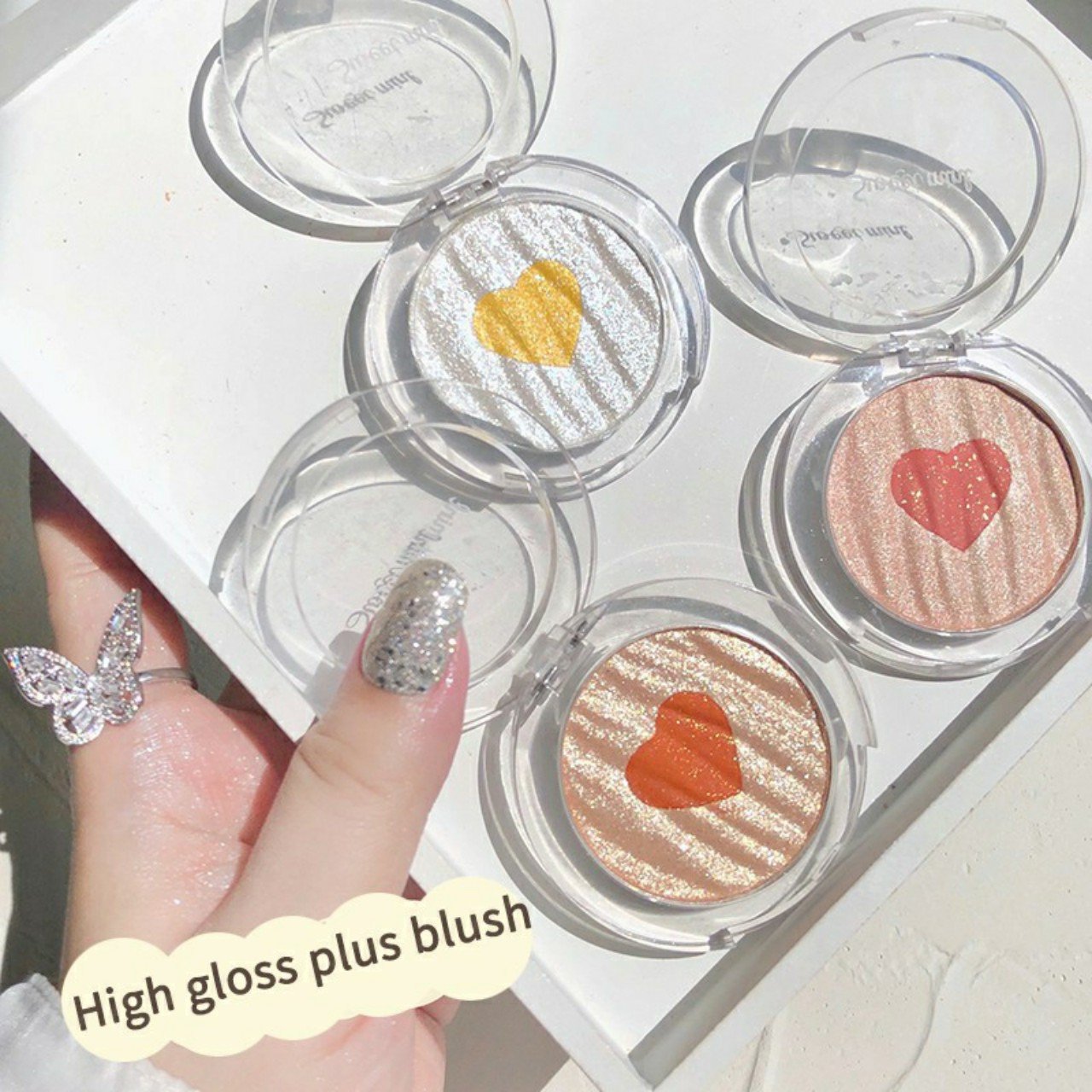 Phấn Bắt Sáng Kiêm Phấn Má