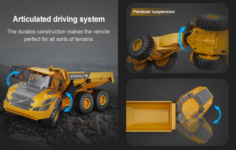 XE BEN  ĐIỀU KHIỂN TỪ XA VOLVO A40 G