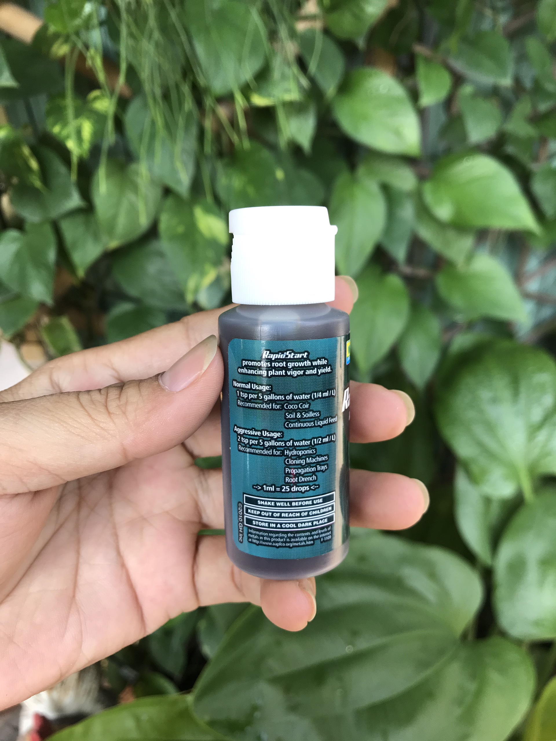 General Hydroponics Rapid Start – Dung dịch dinh dưỡng kích rễ cây 30ml