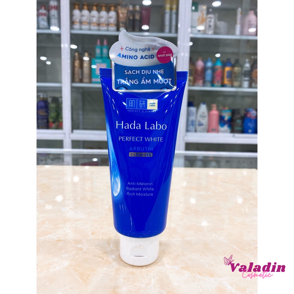Sữa rửa mặt mụn hada labo 80g kem rửa mặt sửa rửa mặt tuyp sữa rửa mặt -valadin