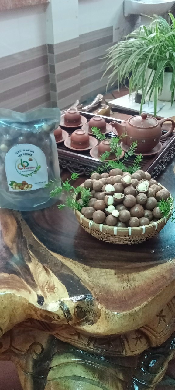 (HÀNG LOẠI 1)1KG HẠT MẮC CA NỨT VỎ DAKLAK, HẠT THƠM BÙI