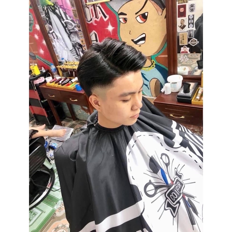khăn choàng cắt tóc nam ,nữ