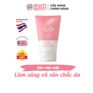 Sữa rửa mặt dưỡng trắng và săn chắc da Beauty Buffet Scentio Pink Collagen 100ml thumbnail