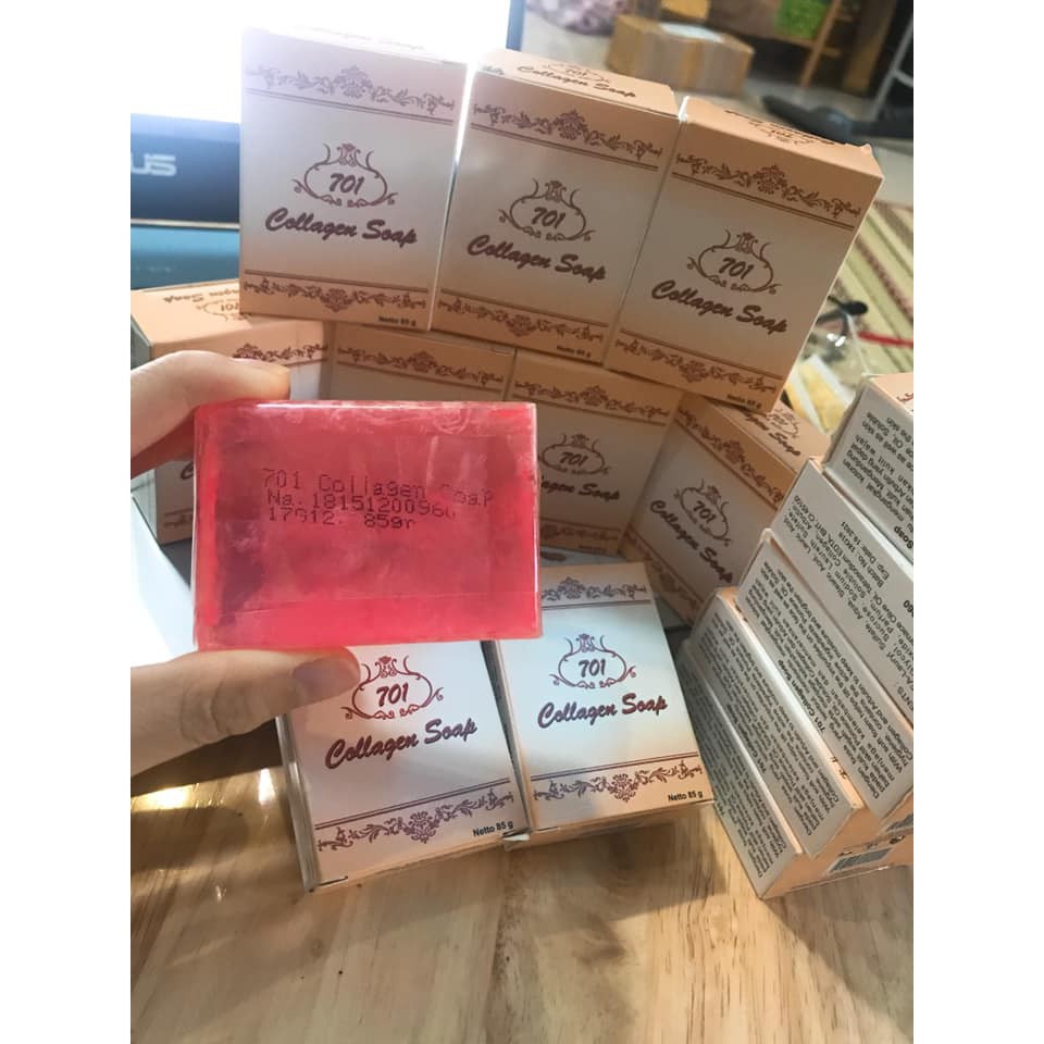 Xà phòng rửa mặt collagen plus vit e