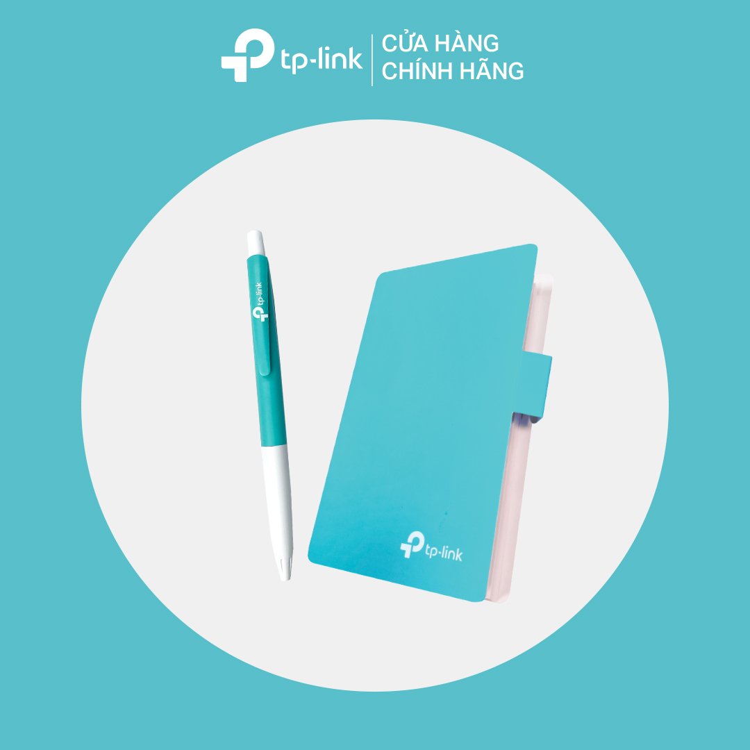 [Hàng tặng không bán] TP-Link Giftset Combo 2 món ( Sổ tay ScratchPad + Bút viết )