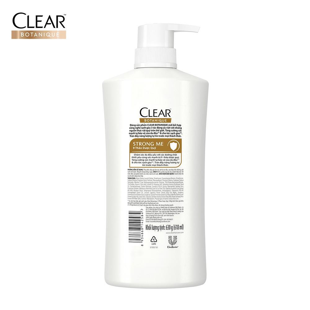 Dầu gội Clear Thảo Dược 630G
