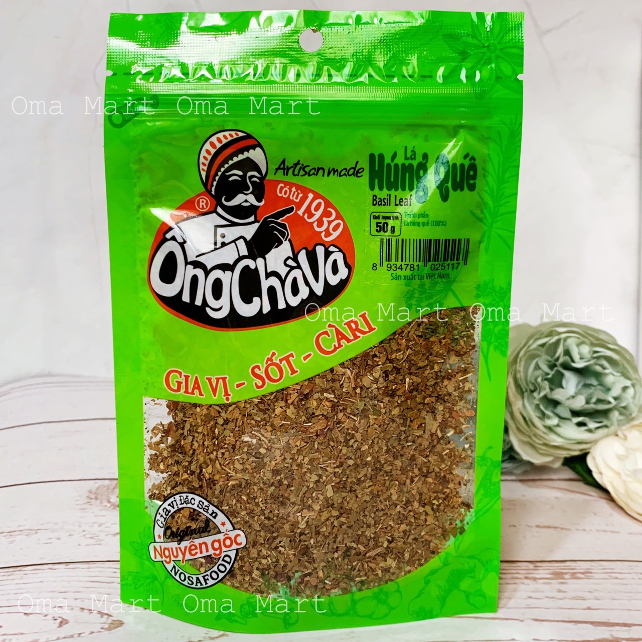 Gia vị thơm Ông Chà Và (hương thảo, kinh giới, xạ hương...)