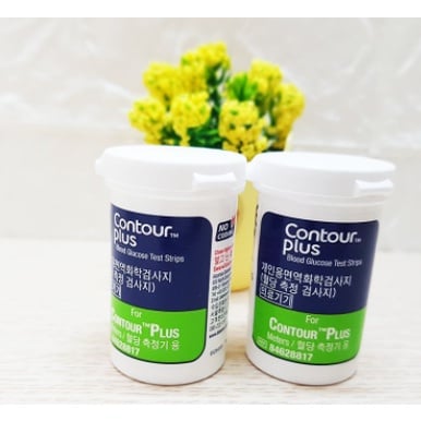Que thử đường huyết Contour Plus 50 que