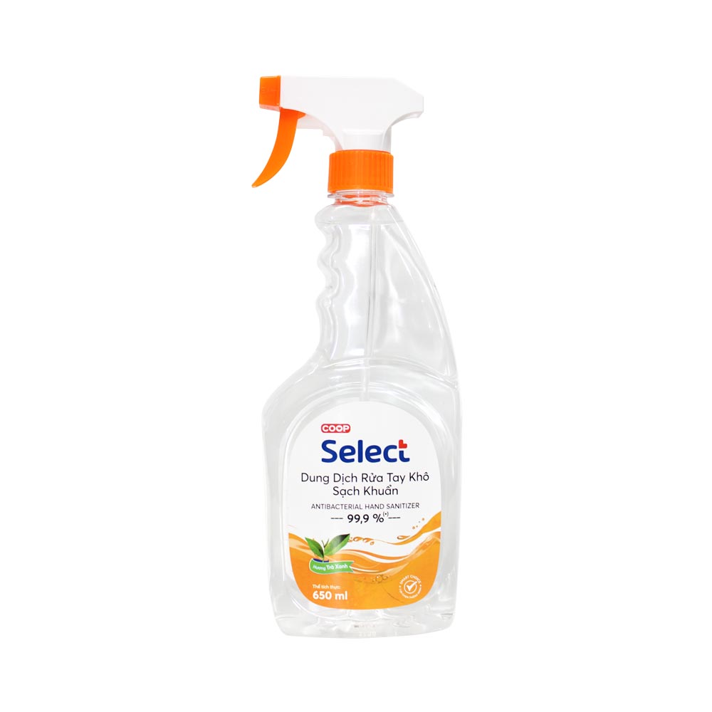 [HCM]Dung Dịch Rửa Tay Khô Select 650ml (Diệt sạch khuẩn)
