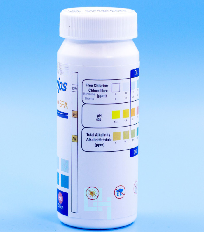[HCM]Bộ 50 que thử độ ph thử clo nước