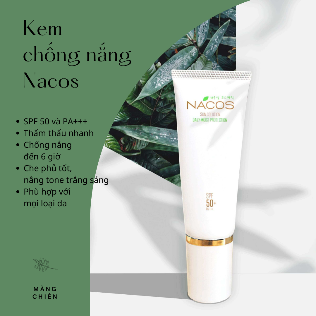 Kem Chống Nắng Nacos