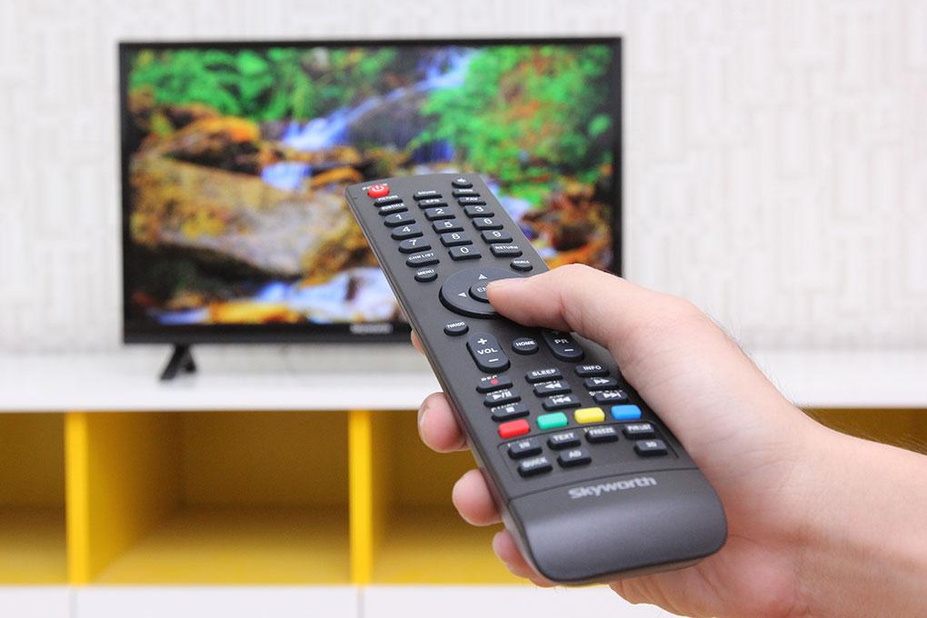 REMOTE ĐIỀU KHIỂN TIVI SKYWORTH LCD MẪU 2