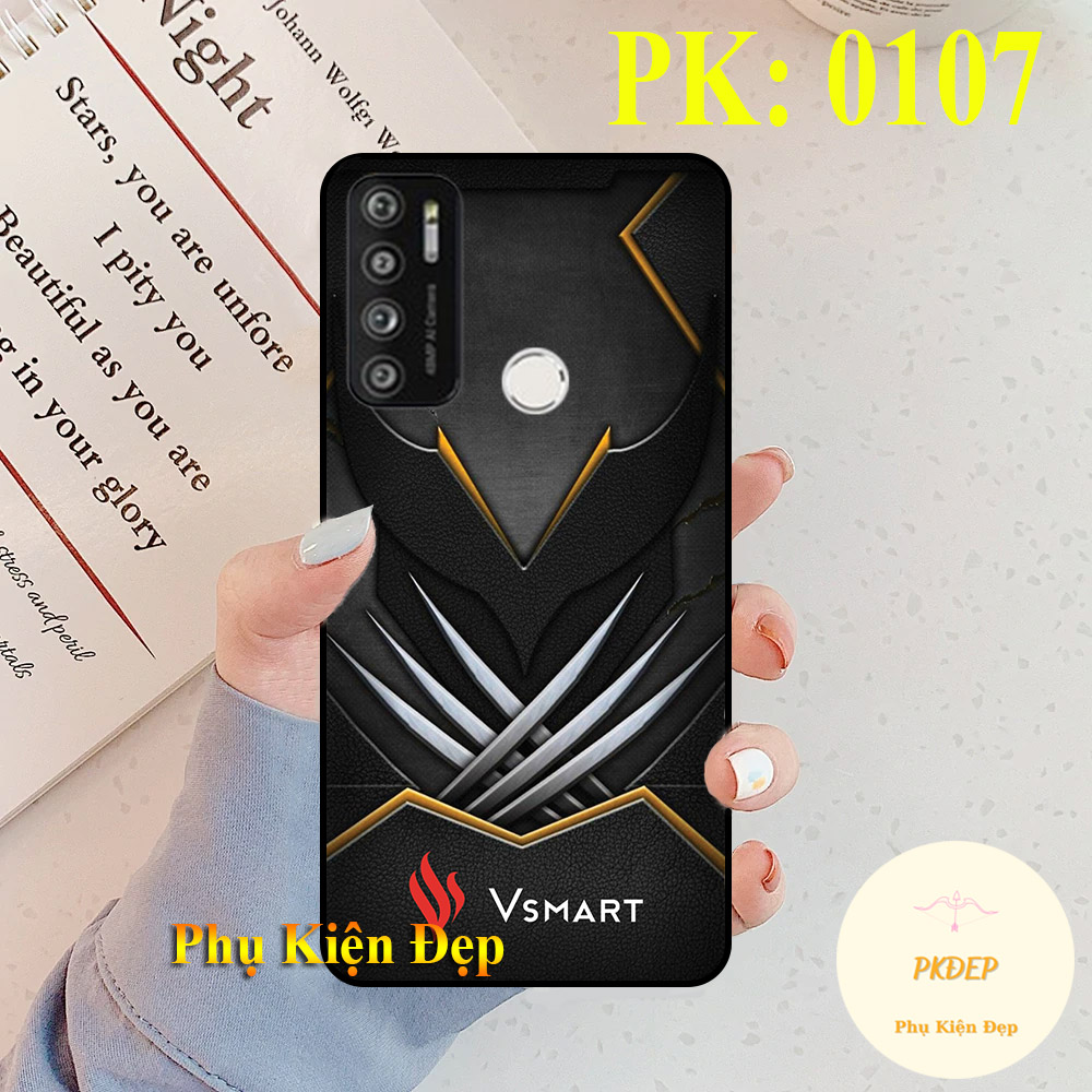 Ốp lưng Vsmart Live 4 - Ốp dẻo đen in hình công nghệ