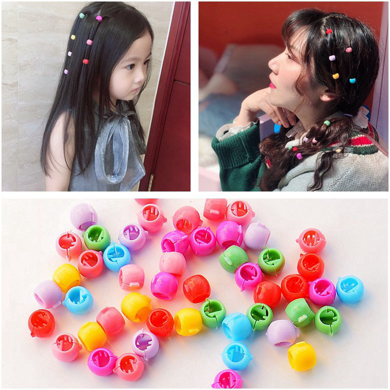 Set 10 Kẹp Tóc nhiều màu Mini Dễ Thương Xinh Xắn Phong Cách Hàn Quốc
