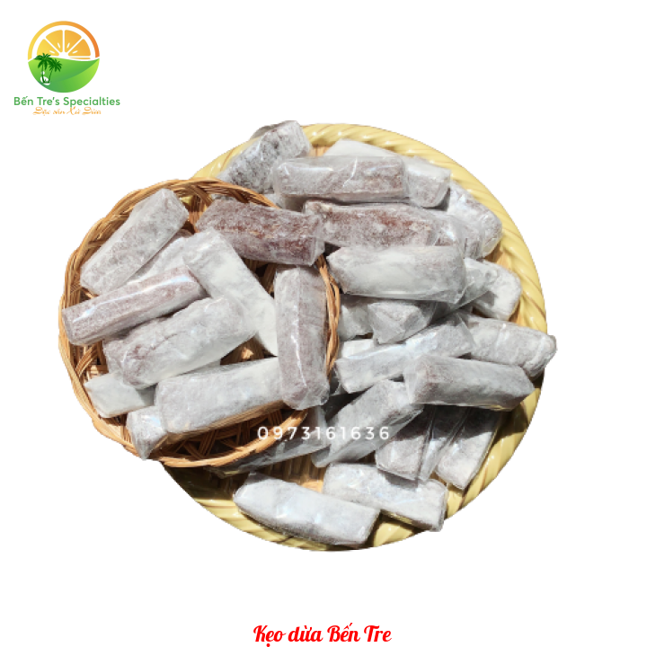 [1Kg] Kẹo gừng phấn (kẹo da trâu)- đồ ăn vặt