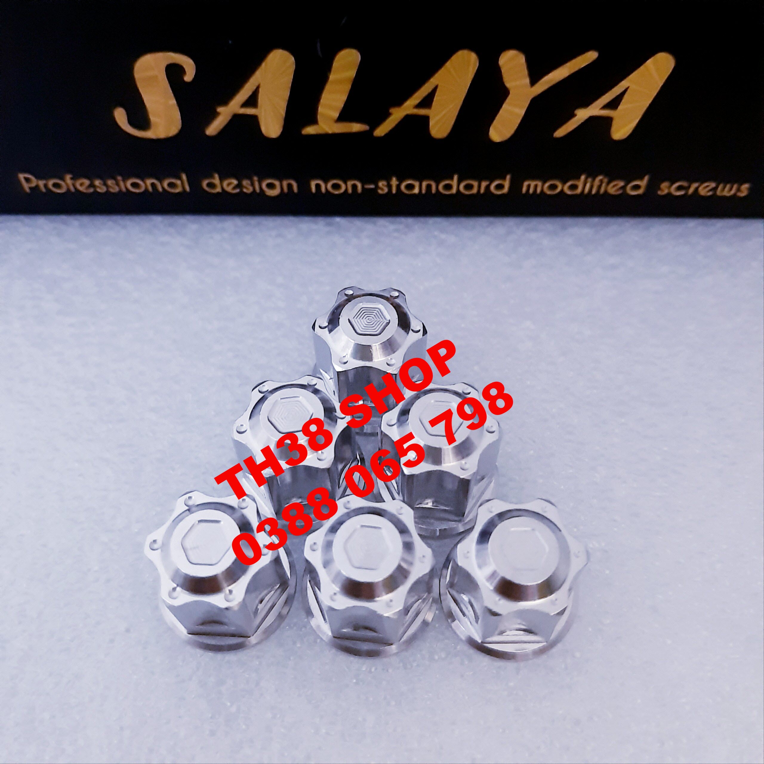 ốc đĩa tải sau ex150 [bộ 6 con hở đầu và bít đầu lựa chọn bên dưới]