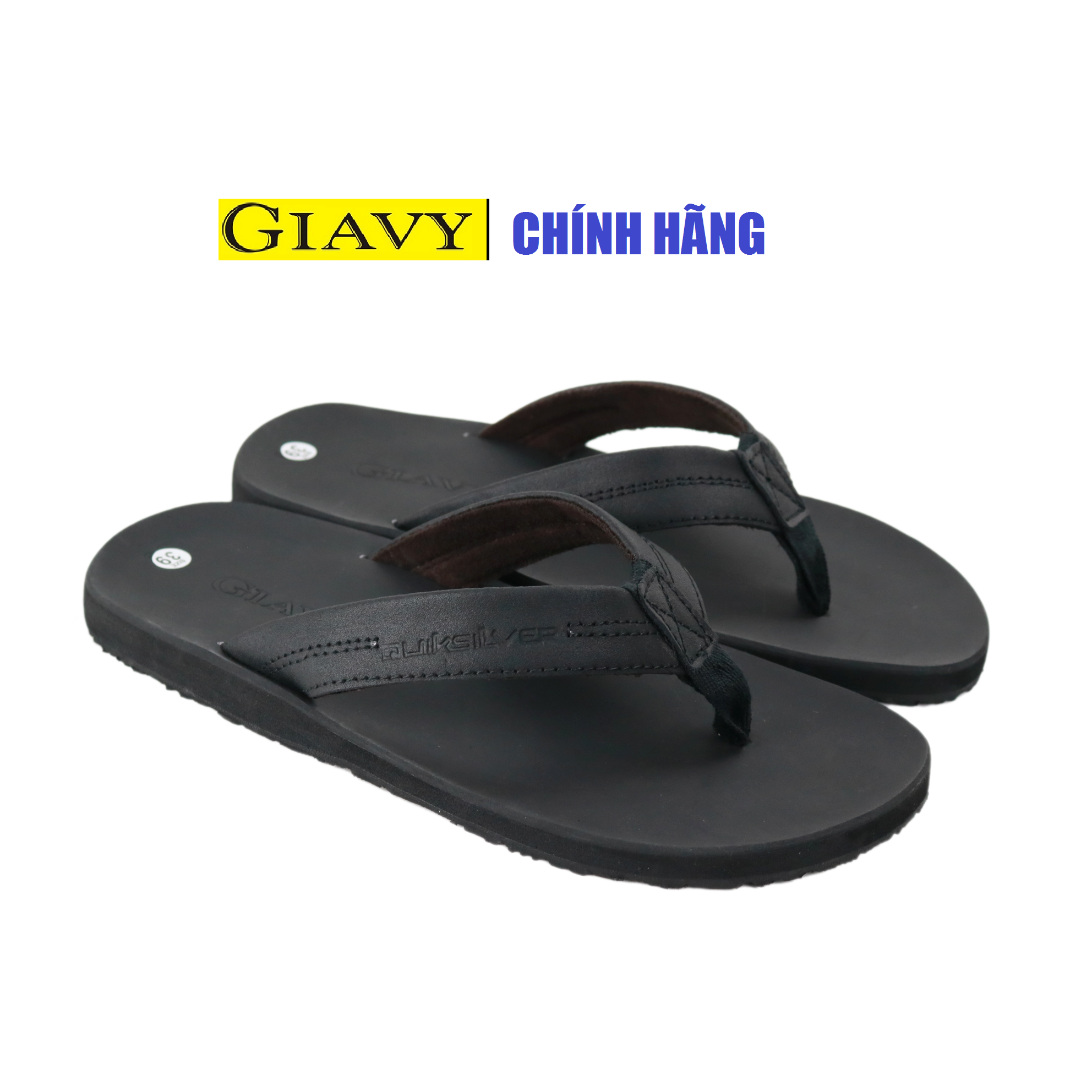 DÉP NAM GIA VY QUAI DA - TA121 Đế Cao Su