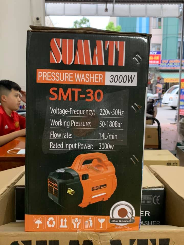 Máy Rửa Xe 3000W Sumati SMT-30