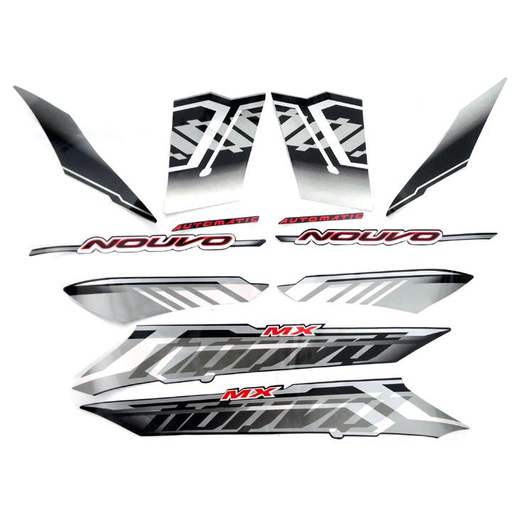 Bộ tem xe NOUVO 2 các màu lựa chọn cho decal xe máy