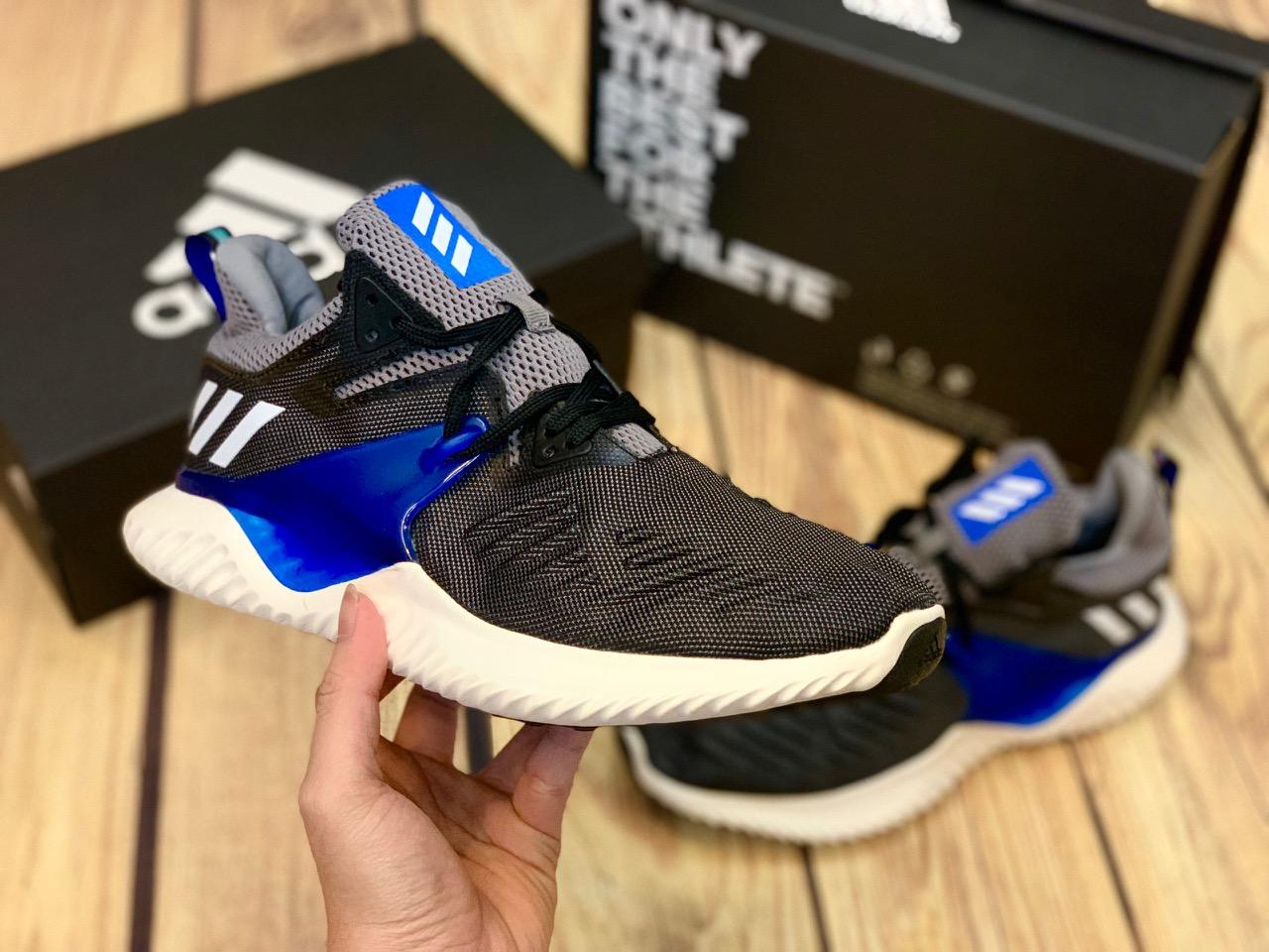 [HCM]Giày nam Alpha Bounce Beyond mới nhẹ bền êm thoáng (Xám xanh)