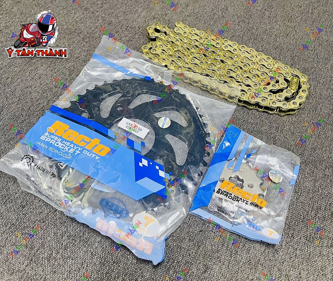 Nhông sên đĩa recto xe moto gsx r150