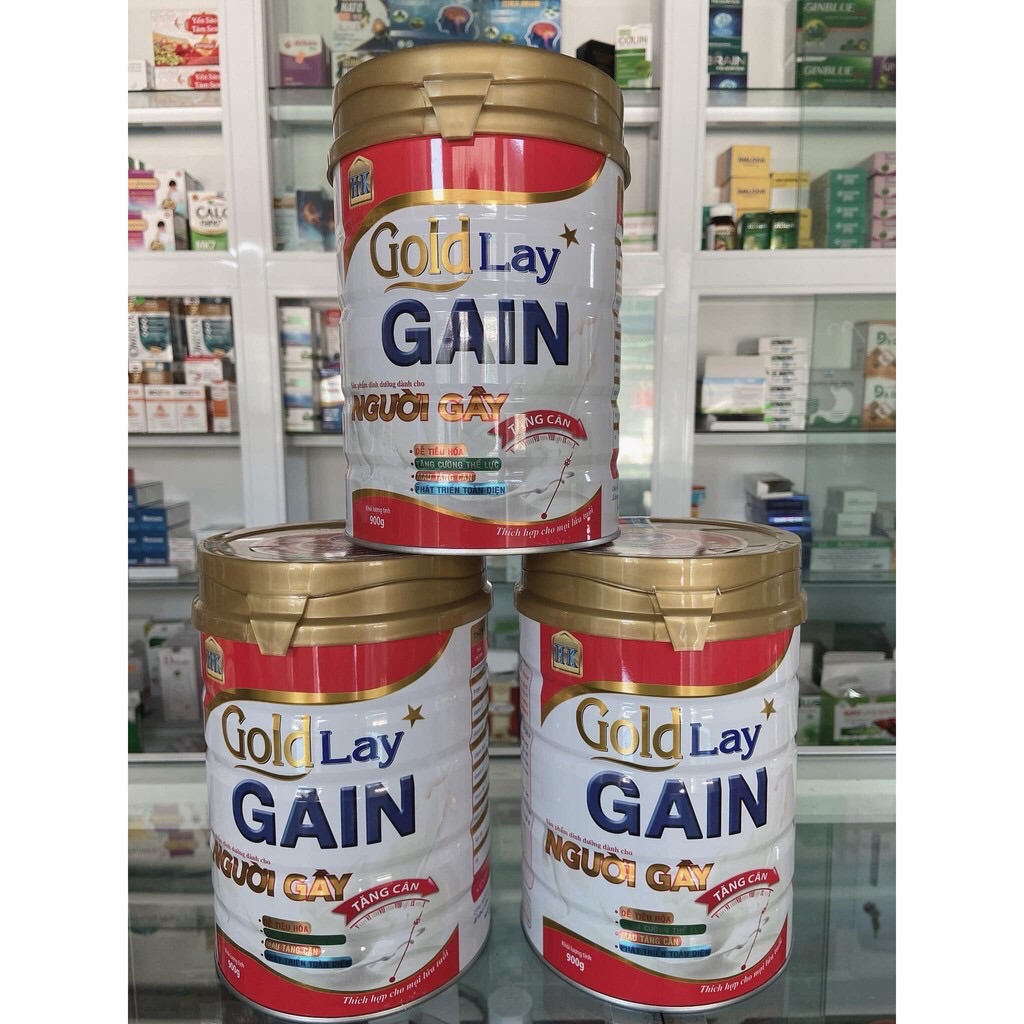 Sữa goldlay gain 900g