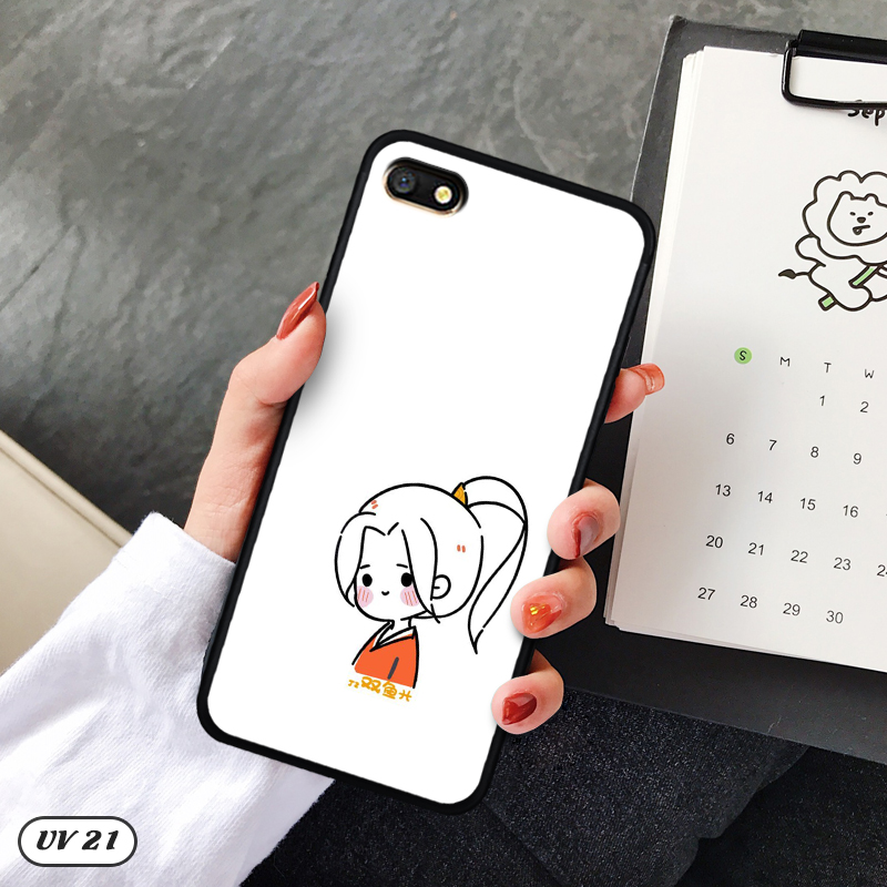 Ốp Oppo A77 lưng nhám -ngộ nghĩnh