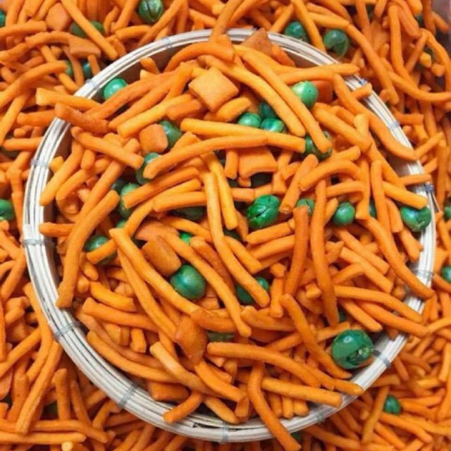 500G Bim Bim Tăm Que Mix Đậu Hà Lan - 500G