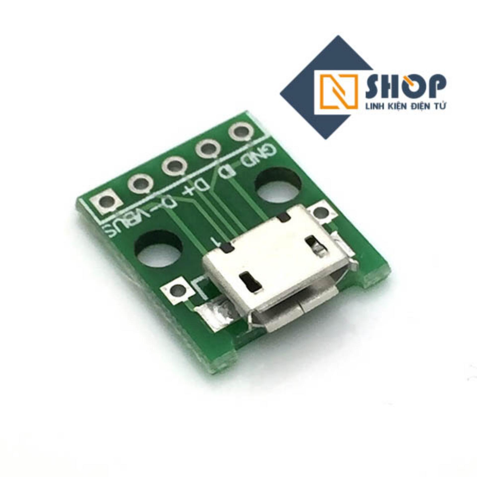 3 Đế ra chân micro USB đầu cái